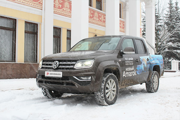Volkswagen Amorok зимой