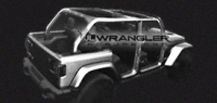 Изображения нового внедорожника Jeep Wrangler 2018 появились в сети